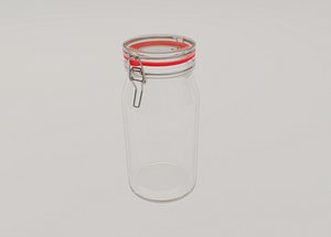 Glass jar Airtight