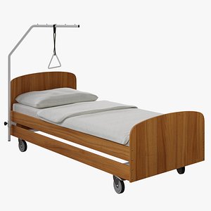3D Medical bed model