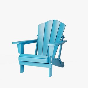 3D Adirondack Chair