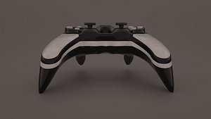 Joystick Game Black and white