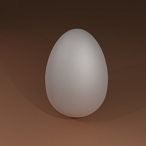 egg 3D model
