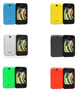 3dsmax nokia asha 230 colors