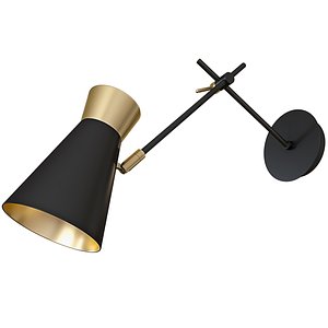 3D sconce wall lamp lumion model