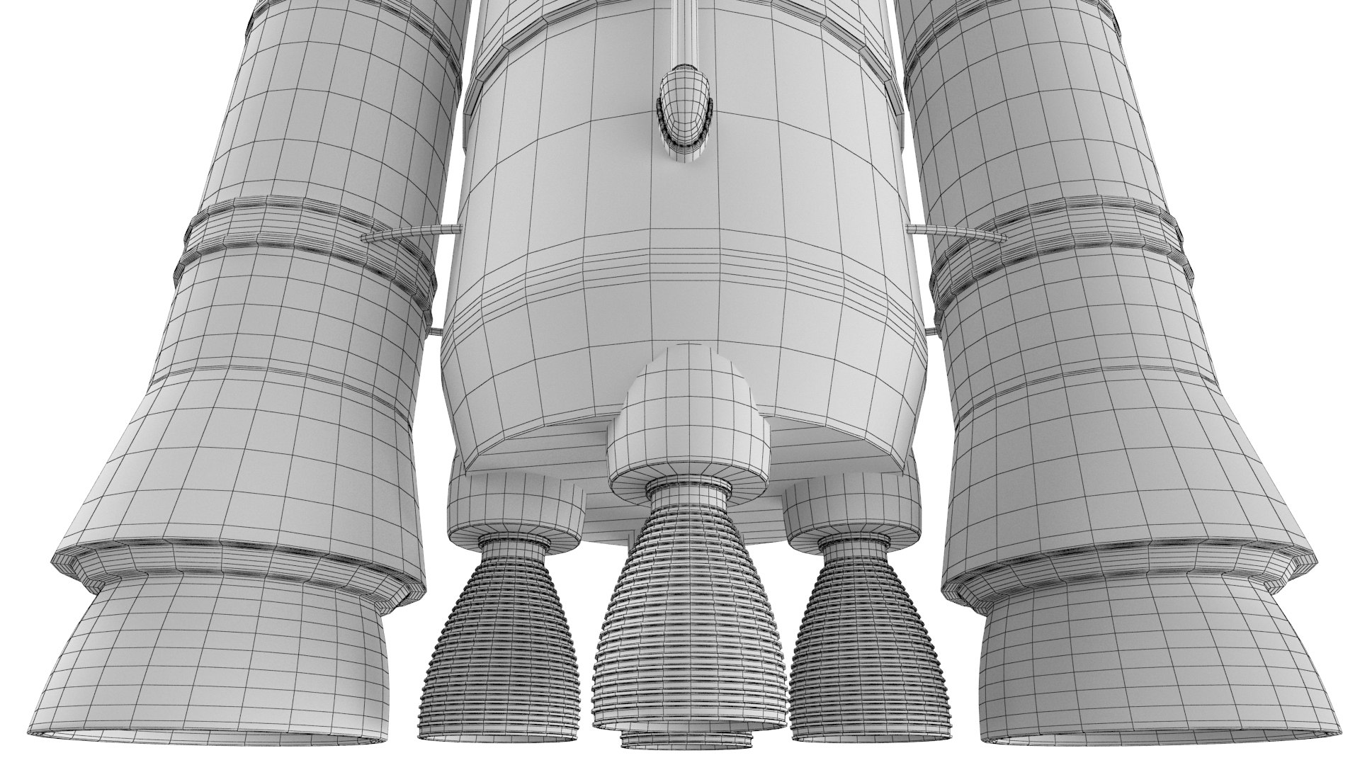 Sls Block 1 Rocket 3D Model - TurboSquid 1465892