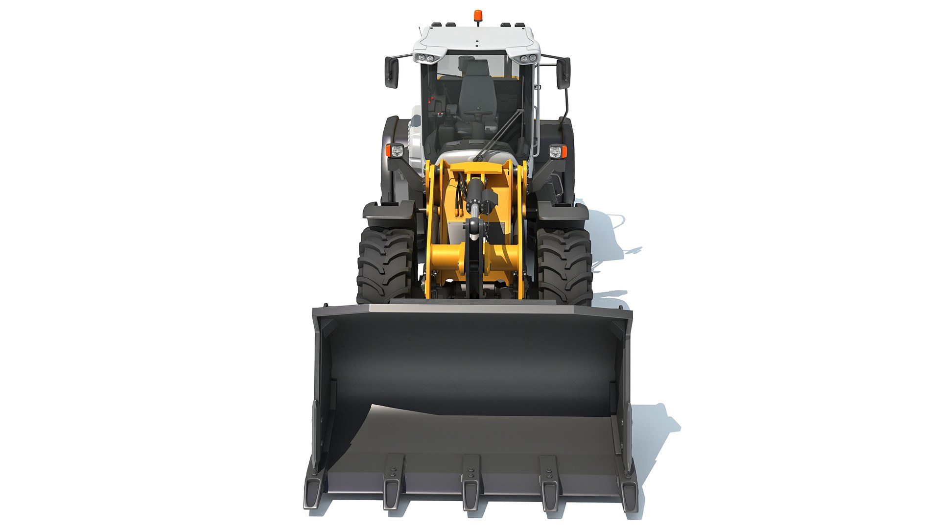Wheel load loader 3D model - TurboSquid 1673299