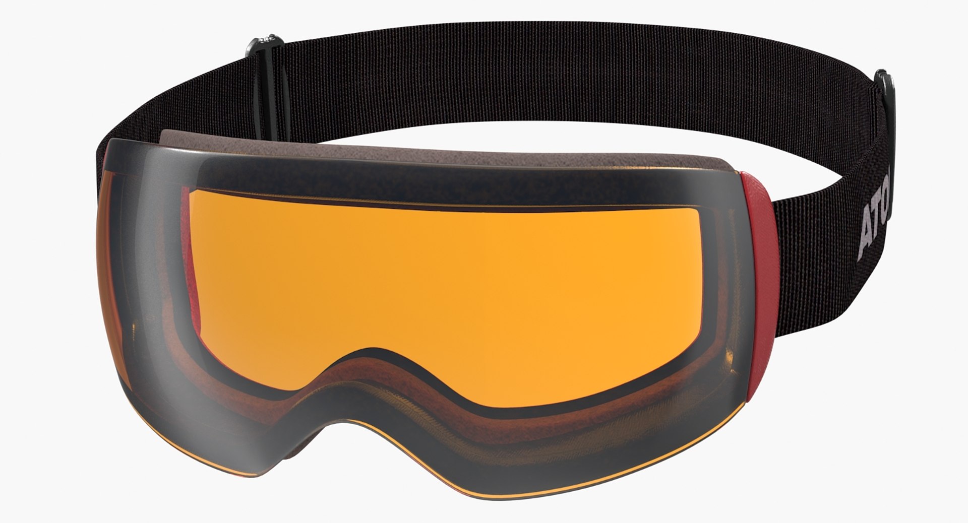 Ski Goggles Atomic 3D model preview