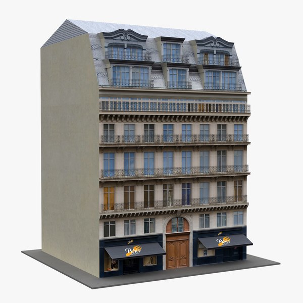 Architecture Paris 3D Models for Download | TurboSquid