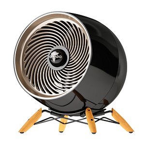 3D Floor fan heater VORNADO model