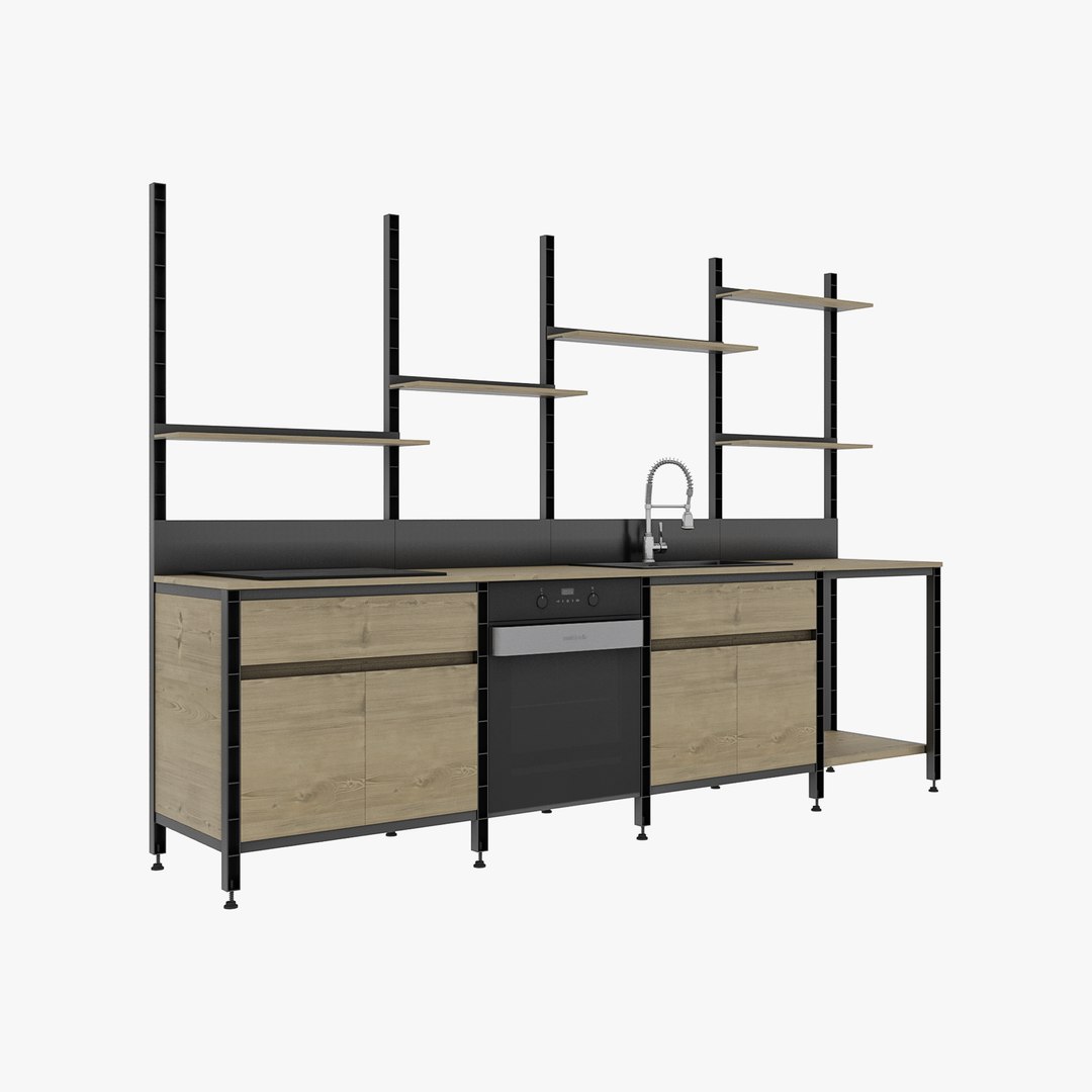 Lcmx kitchen model - TurboSquid 1340047