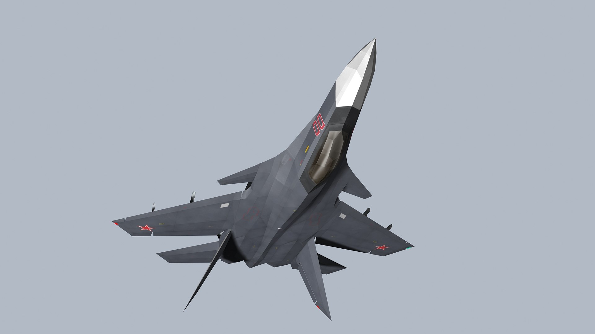 SU-33Z- Stealth Fighter 3D model https://p.turbosquid.com/ts-thumb/m3/KoJbcv/yX/su33zview44/jpg/1662826140/1920x1080/fit_q87/14b248cedc2ba10de47497b9a00fc8a8e8bd08ca/su33zview44.jpg