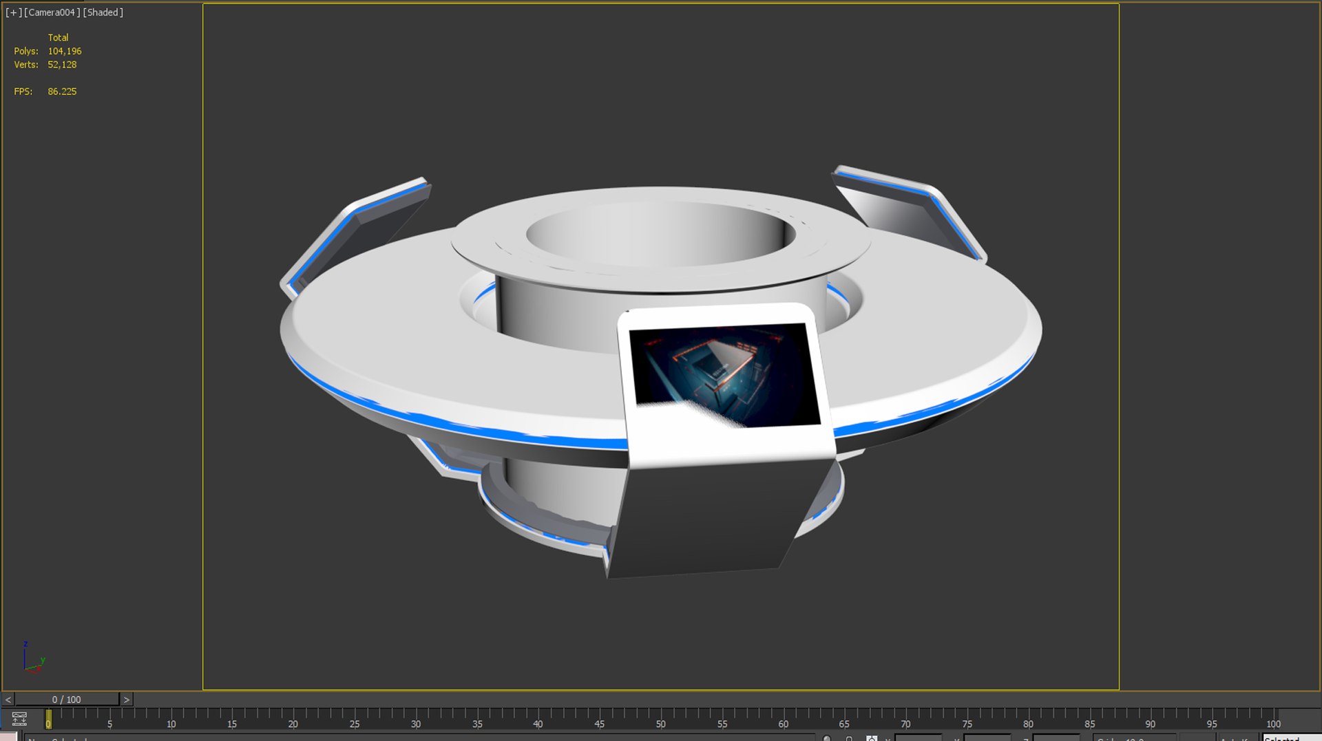 Showcase Display Stand 3D Model - TurboSquid 2283242