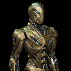 ROBOT ALIEN MECH - RIGGED - ADVANCED EDITION