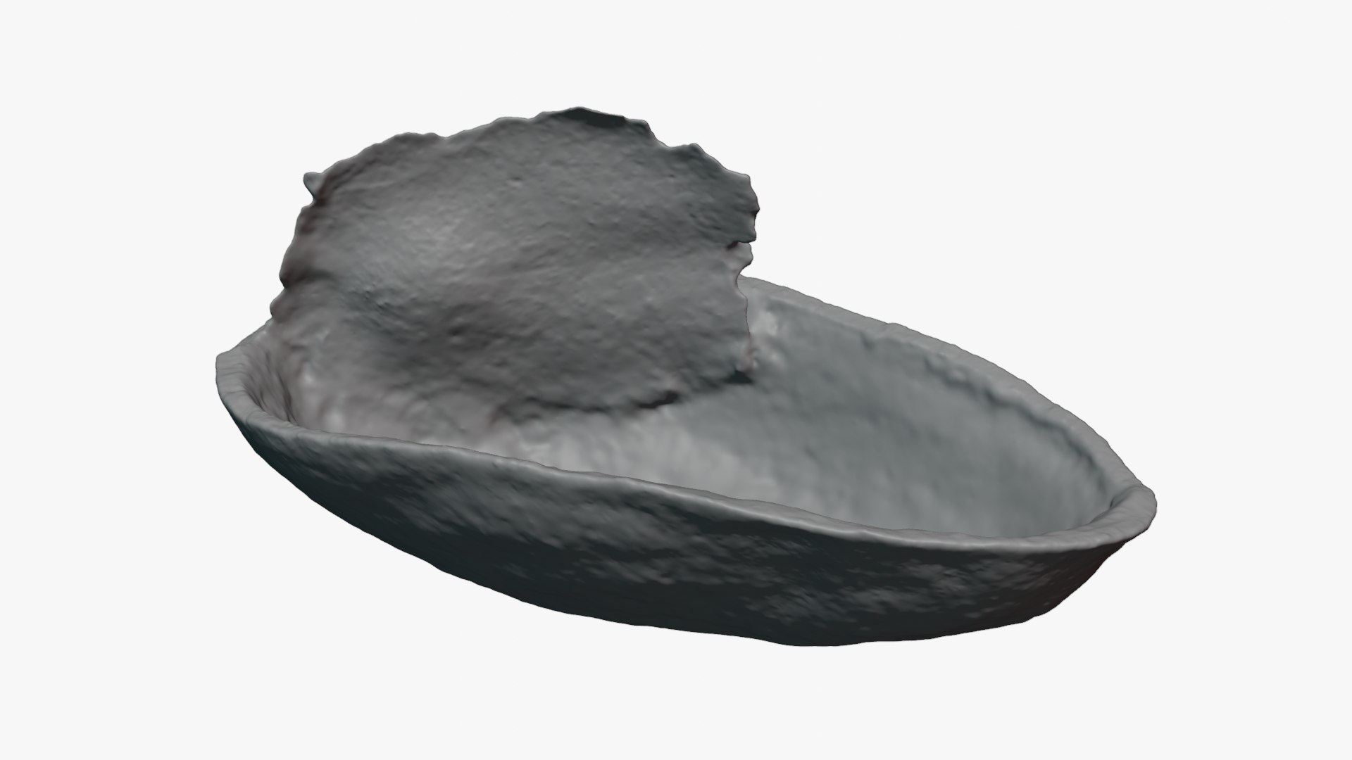 Empty Pistachio Shell 01 For 3D Print 3D Model - TurboSquid 2447114