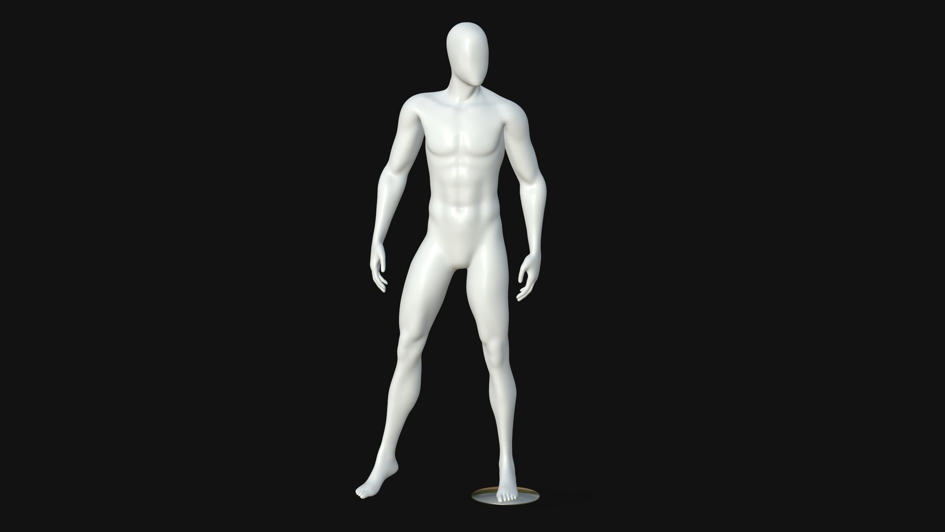 Male Mannequin Full Body 3D Model TurboSquid 1878455