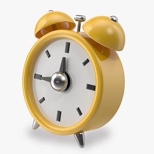 Cartoon Alarm Clock 3D model