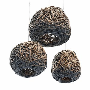 lamp rattan model