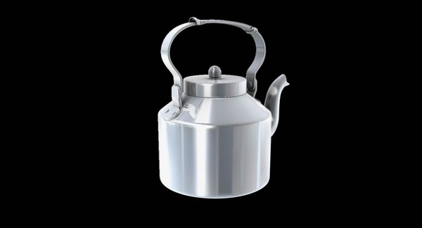 3D water kettle model