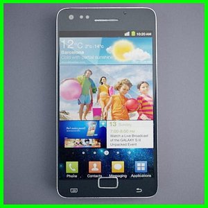 samsung galaxy s ii 3d model