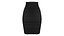 Elegant Black Bodycon Pencil Skirt