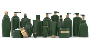3D Plastic Bottles Collection