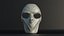 Masque facial de fête de mascarade - Modèle d'impression 3D de masque facial extraterrestre