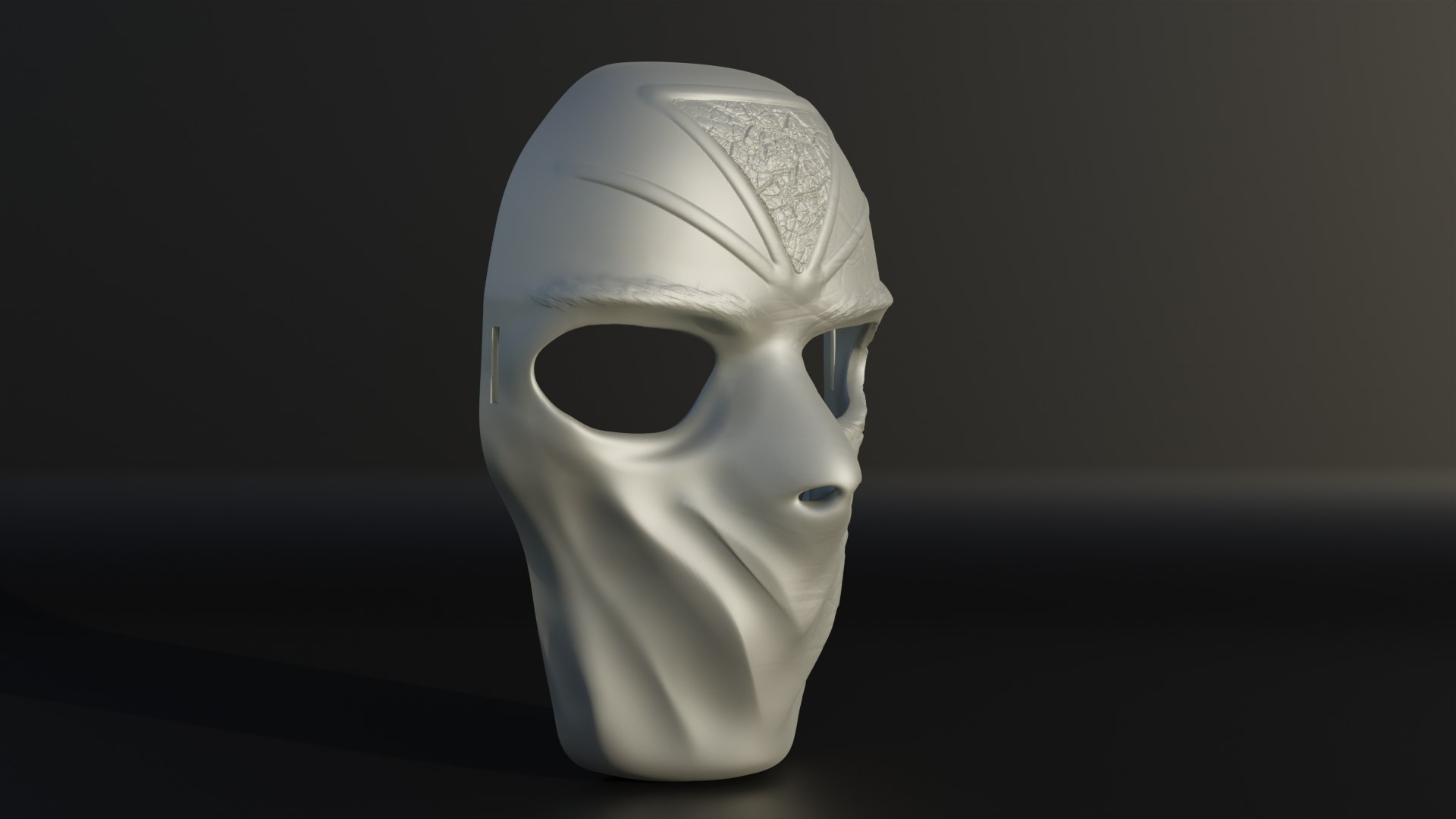 Masquerade Party Face Mask - Alien Face Mask 3D Print Model 3D Model ...