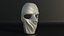Masque facial de fête de mascarade - Modèle d'impression 3D de masque facial extraterrestre