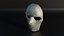 Masque facial de fête de mascarade - Modèle d'impression 3D de masque facial extraterrestre