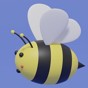 Cute Cartoon Bee