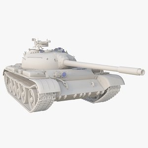Type59 Tank Low poly model