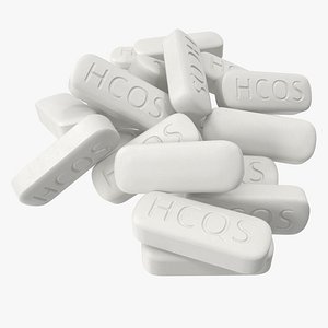 Hydroxychloroquine Tablets Pile