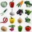 3d model vegetables broccoli cabbage