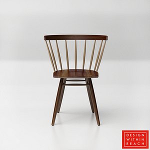 DWR_Nakashima Straight-Backed Chair