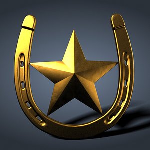 Horseshoe w star