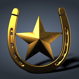 Horseshoe w star
