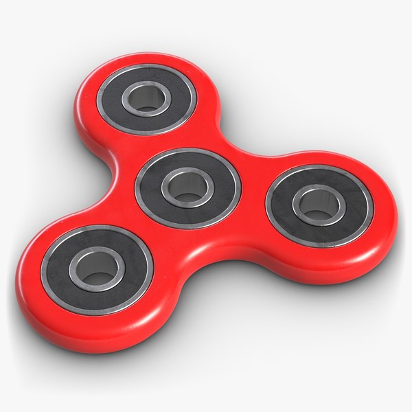 fidget spinner 3D model