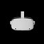 Oculus Quest 2 Headset VR 3D model Custom textures Low-poly