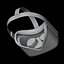 Oculus Quest 2 Headset VR 3D model Custom textures Low-poly