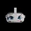 Oculus Quest 2 Headset VR 3D model Custom textures Low-poly