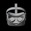 Oculus Quest 2 Headset VR 3D model Custom textures Low-poly