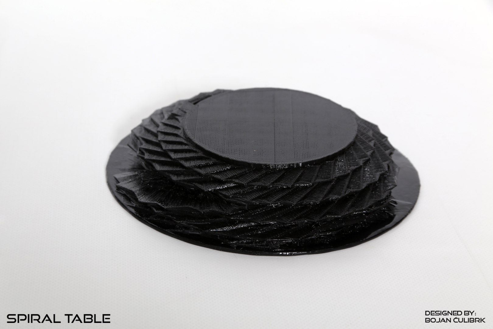 Crystal Spiral Table 3d Model