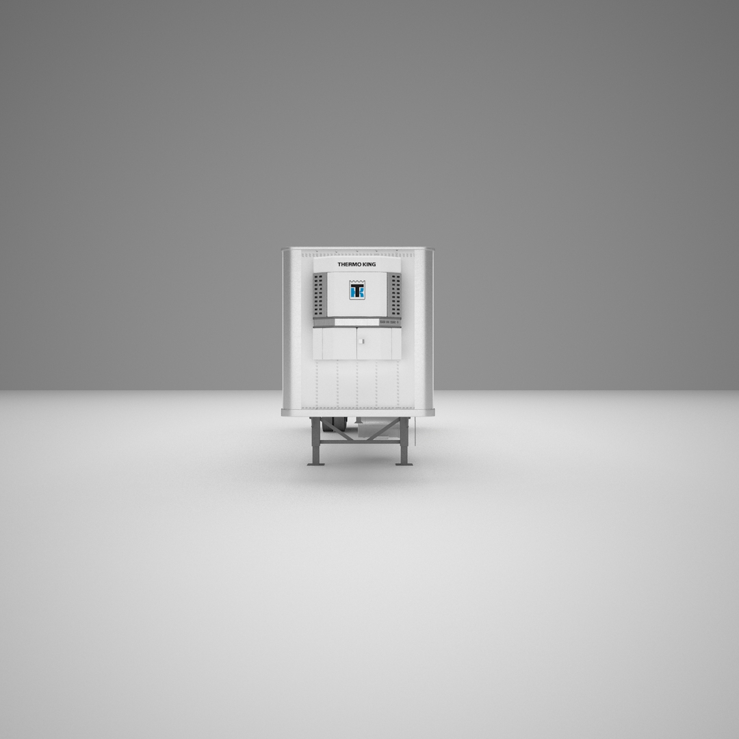 3d Semi Trailer Reefer