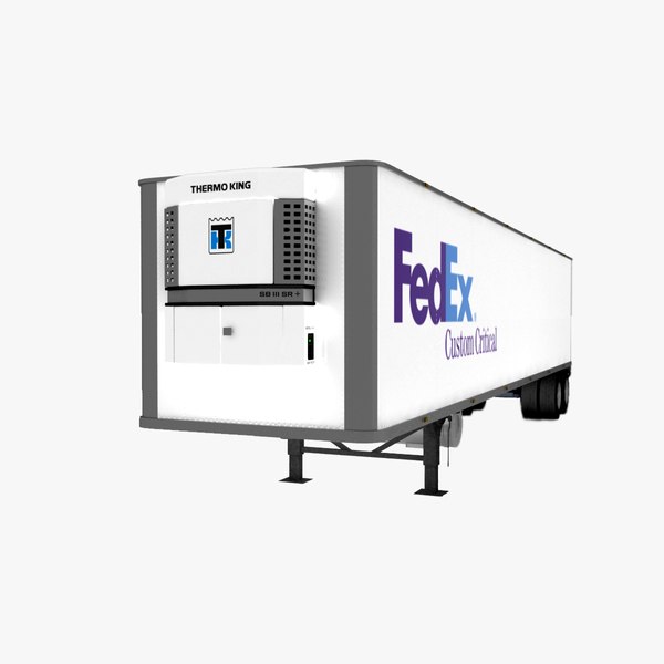 modelo 3d Semirremolque con reefer - TurboSquid 868366