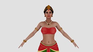 indian dancing girl woman