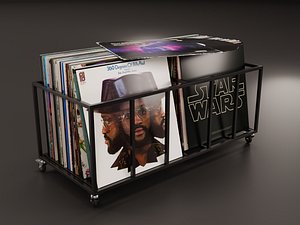 Vinyl Storage No-30 with 5 Color Variations