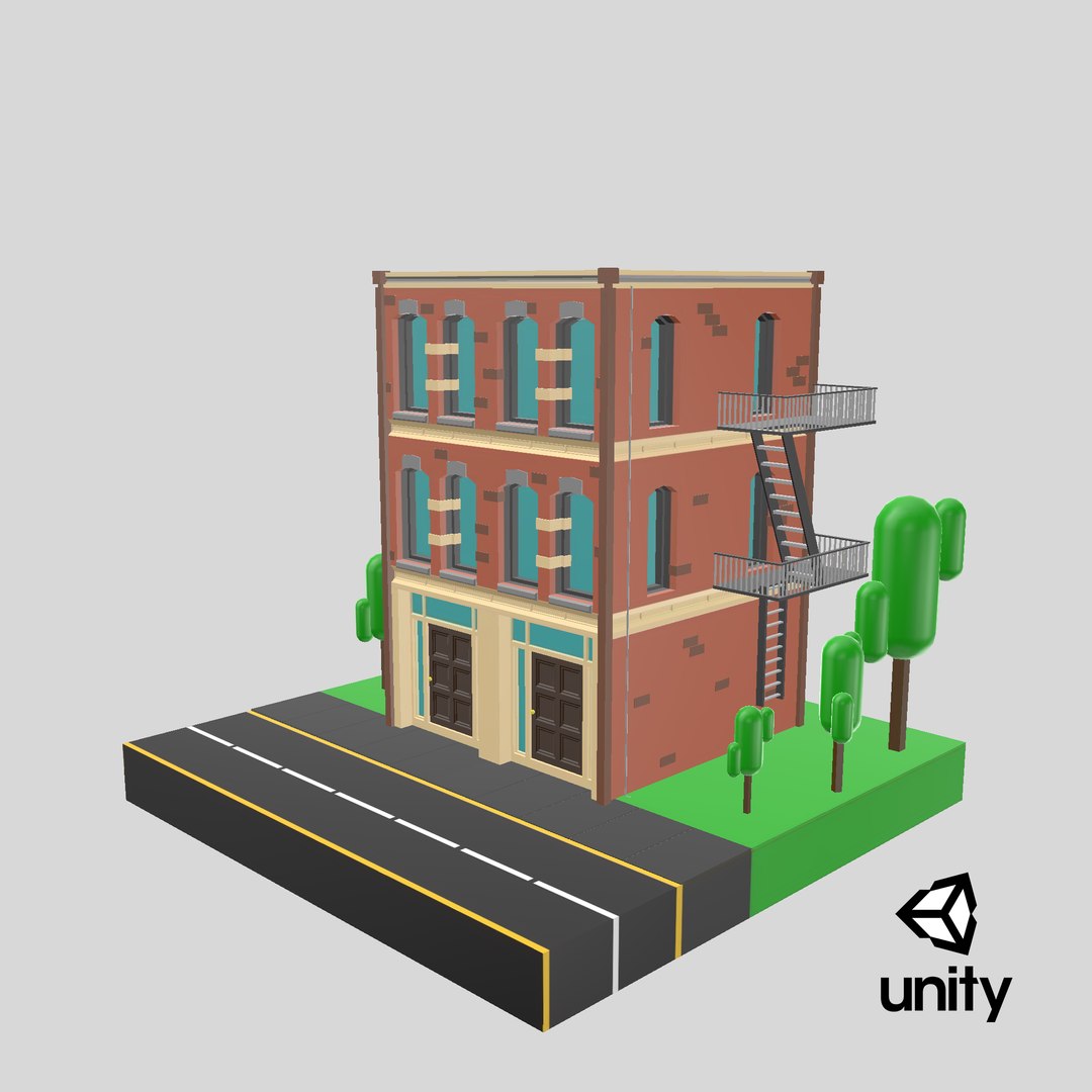 3D Low Poly Building 1 https://p.turbosquid.com/ts-thumb/m4/lRNiET/5q/stemcell_unity_render/png/1675242206/1920x1080/fit_q87/ff85774912aee27fd58c23c6b3c86aed6eb2440e/stemcell_unity_render.jpg