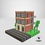 Low Poly Building 1