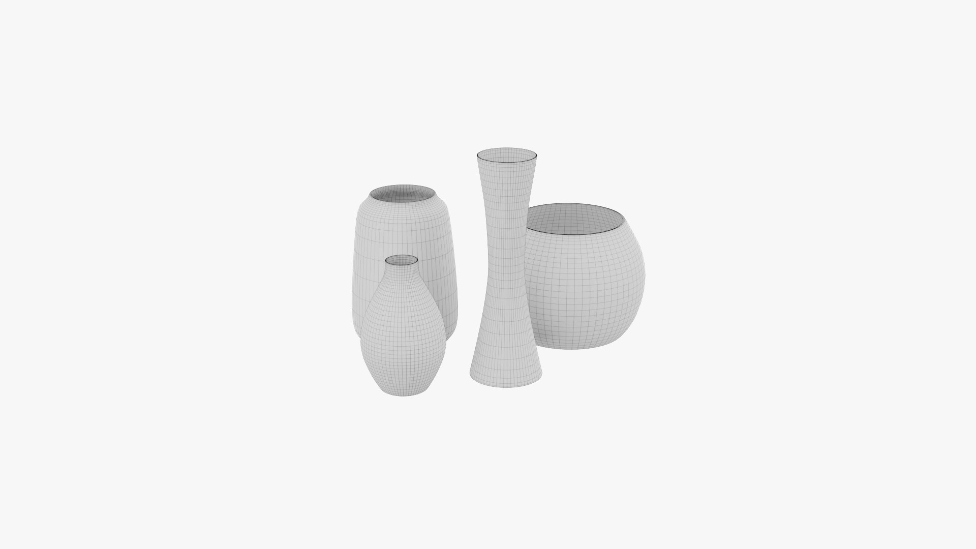 Vases Decoration 3D Model - TurboSquid 1651474