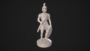 3D Figure of a Officer
