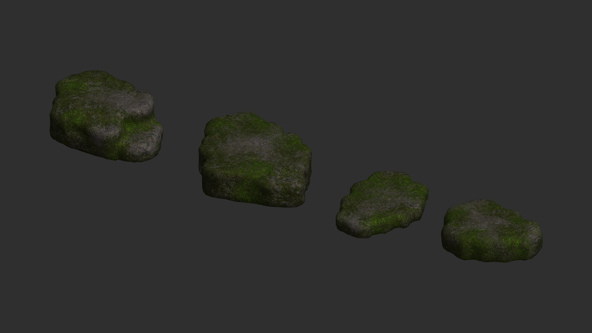 3D Cave Platform 2 - Moss 1 - TurboSquid 2072134
